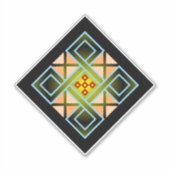 Diamond Crosses Aufkleber (Vorderseite)