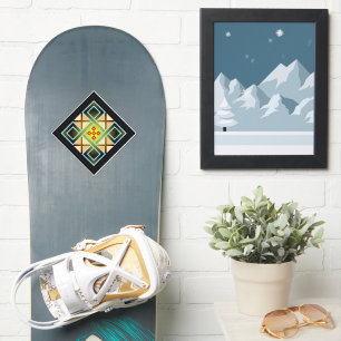 Diamond Crosses Aufkleber