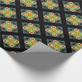 Diamond Crosses Geschenkpapier (Ecke)