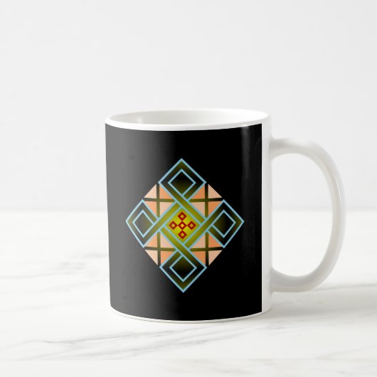 Diamond Crosses Kaffeetasse (Rechts)
