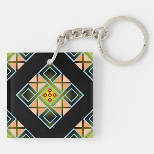 Diamond Crosses Schlüsselanhänger (Rückseite)