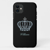 Diamond Crown - iPhone Case mit individualisierbar (Rückseite)
