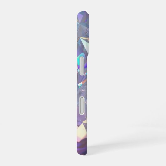 Diamond Crystal Sparkle iPhone 16 Hülle (Rechte Seite)