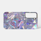 Diamond Crystal Sparkle Samsung Galaxy Hülle (Rückseite (Horizontal))