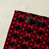 Diamond Curl Pattern Strandtuch (Beispiel)