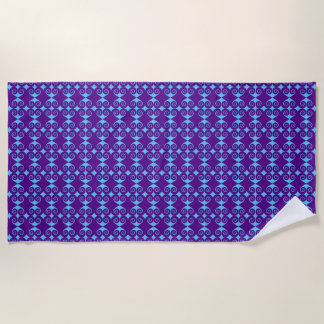 Diamond Curl Pattern Strandtuch