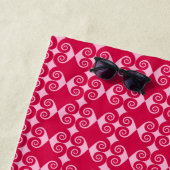 Diamond Curl Pattern Strandtuch (Beispiel)