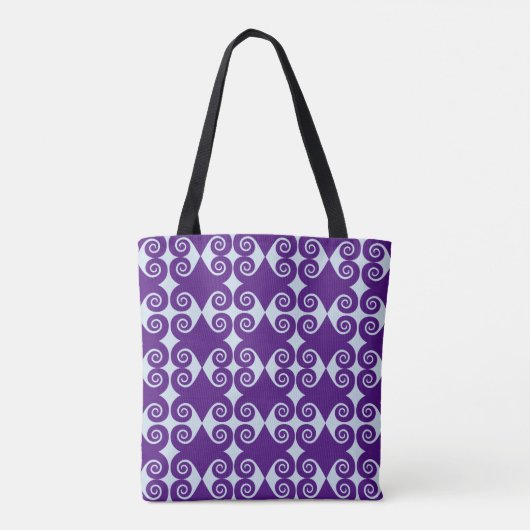 Diamond Curl Pattern Tasche (Rückseite)