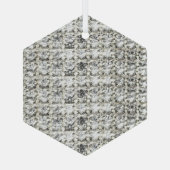 Diamond Customized Ornament Aus Glas (Rückseite)