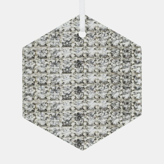 Diamond Customized Ornament Aus Glas (Rückseite)