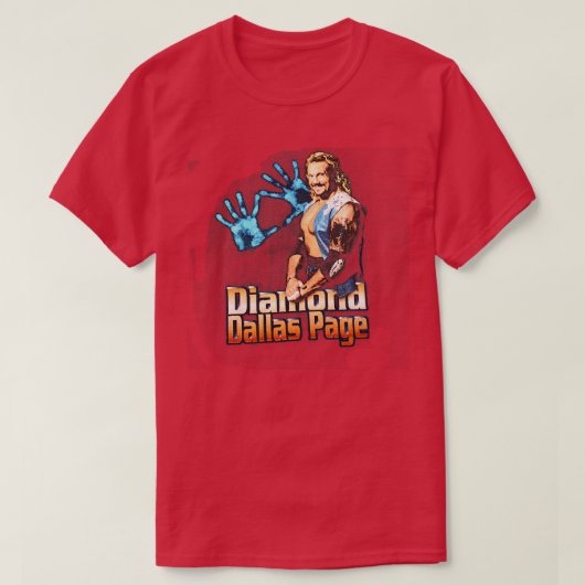 Diamond Dallas Page Retro TShirt 1 (Design vorne)