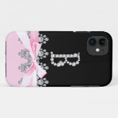 Diamond Delilah Initial: B Case-Mate iPhone Hülle (Rückseite (Horizontal))