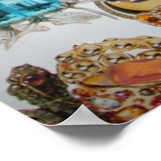 Diamond District Psychedelic Poster (Ecke)