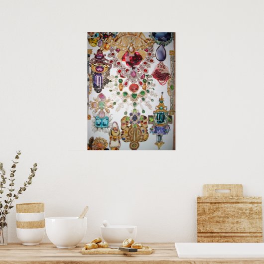 Diamond District Psychedelic Poster (Küche)