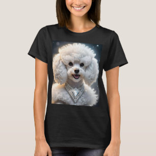 "Diamond Diva: Das glamouröse Poodle in Sparkle" T-Shirt
