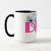 Diamond Diva Pink Tasse (Links)