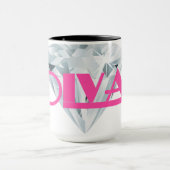 Diamond Diva Pink Tasse (Zentrum)