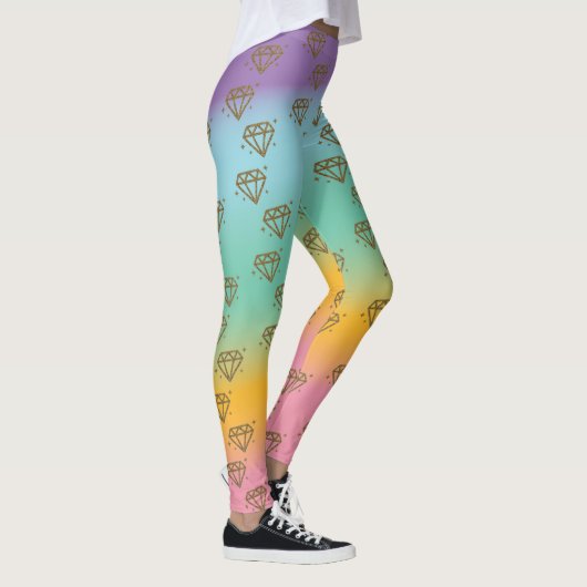 Diamond Doll Rainbow-Leggings Leggings (Rechts)