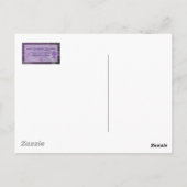 DIAMOND DOVE AUF NEST POSTCARD POSTKARTE (Rückseite)