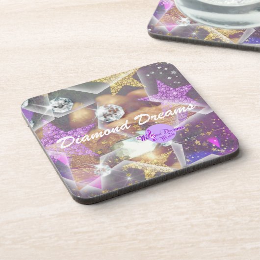 Diamond Dreams Getränkeuntersetzer (Linke Seite)