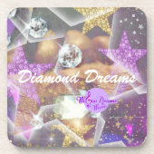 Diamond Dreams Getränkeuntersetzer (Vorderseite)