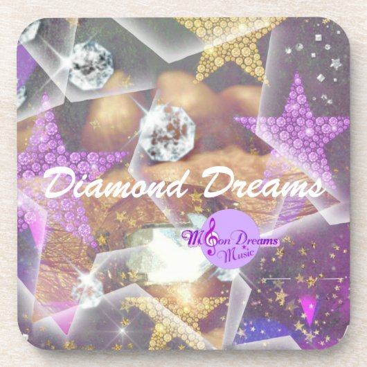 Diamond Dreams Getränkeuntersetzer (Vorderseite)