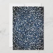 Diamond Dress Sparkle Quinceanera Invitation Einladung (Rückseite)