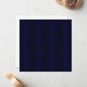 Diamond Eyes Moderne Pop Abstrakt Mitteilungskarte (Vorderseite/Rückseite Beispiel)