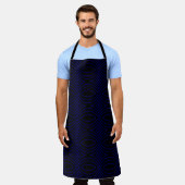 Diamond Eyes Moderne Pop Abstrakt Schürze (Getragen)