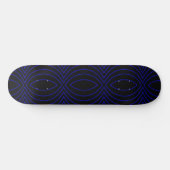 Diamond Eyes Moderne Pop Abstrakt Skateboard (Horizontal)