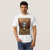 Diamond Faith LLC: Elegante und luxuriöse Logo-Pri T-Shirt (Vorne ganz)