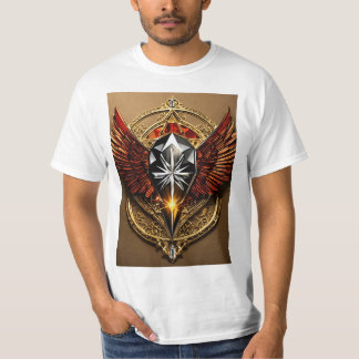 Diamond Faith LLC: Elegante und luxuriöse Logo-Pri T-Shirt