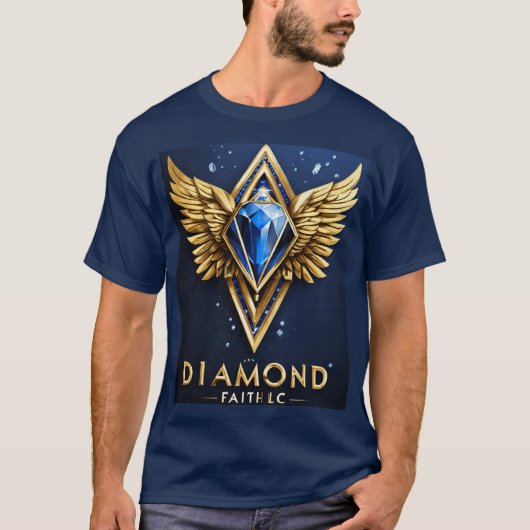 Diamond Faith LLC Logo T - Shirt Design (Vorderseite)