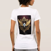 "Diamond Faith LLC Logo T - Shirt - Eleganz, Grace (Rückseite)