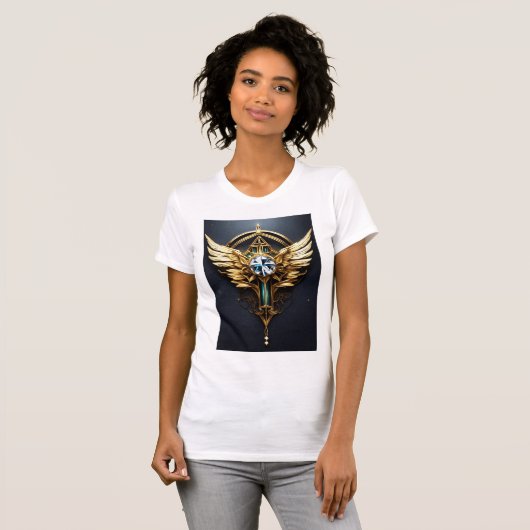 "Diamond Faith LLC Logo T - Shirt - Eleganz, Grace (Vorne ganz)