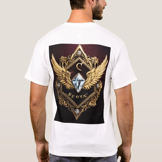 "Diamond Fath Design T - Shirt - Einzigartig, kühl (Rückseite)