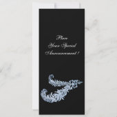 DIAMOND FEATHERS EINLADUNG (Rückseite)