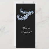 DIAMOND FEATHERS EINLADUNG (Vorderseite)