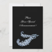 DIAMOND FEATHERS EINLADUNG (Rückseite)