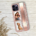 Diamond Foto Glitzer Name Monogram Rose Gold Case-Mate iPhone Hülle<br><div class="desc">Das Design ist ein Foto und die Hüllen sind nicht mit echtem Glitzer, Sequinen, Metallen oder Holz gemacht. Dieses Design ist auch auf anderen Telefonmodellen erhältlich. Wählen Sie Gerätetyp aus, um andere iPhone-, Samsung Galaxy- oder Google-Hüllen zu sehen. Einige Stile können geändert werden, indem Sie Style auswählen, wenn dies eine...</div>