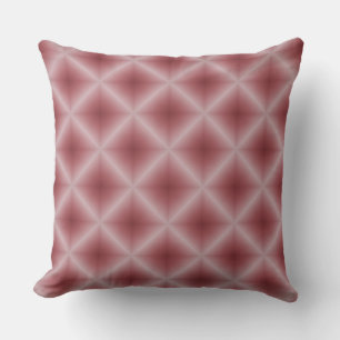 Diamond Funnel Hot Pink Muster Kissen Kissen Kisse