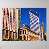 Diamond-Gebäude Poster (Vorne)