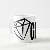 DIAMOND-GEEZER KAFFEETASSE (Vorderseite Links)