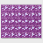 Diamond Gemstones Schmuckgeschenk Geschenkpapier (Flach)