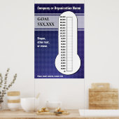 Diamond Gemustert Goal Poster (Küche)