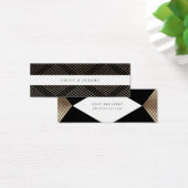 Diamond Geometric Black Gold Gatsby Gift Registry (Schreibtisch)
