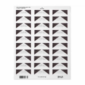 Diamond Geometric Lila Gatsby Wedding (Vorne)