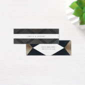 Diamond Geometric Navy Gold Gatsby Gift Registry (Schreibtisch)