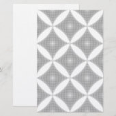 DIAMOND-GESTATTETES ABSTRAKTES MUSTER BRIEFPAPIER (Vorne/Hinten)