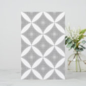 DIAMOND-GESTATTETES ABSTRAKTES MUSTER BRIEFPAPIER (Stehend Vorderseite)